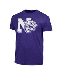 Champion Men's Purple Northwestern Wildcats Triumph Tri-Blend T-Shirt