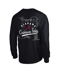 Champion Men's Black Alabama Crimson Tide Laminated All-Star Long Sleeve T-Shirt