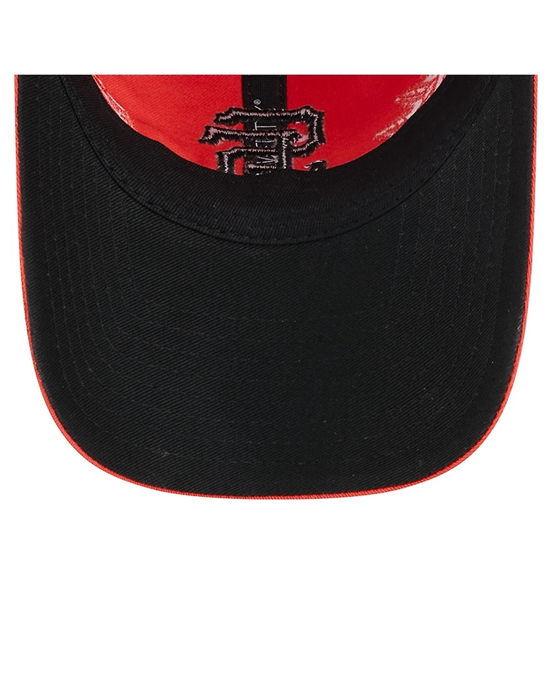 New Era Women's Orange San Francisco Giants Roses 9TWENTY Adjustable Hat