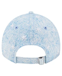 New Era Women's Light Blue Chicago White Sox Daisy All Over 9TWENTY Adjustable Hat