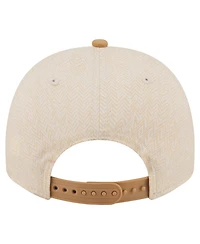 New Era Men's Cream Cincinnati Reds Herringbone 9FIFTY A-Frame Snapback Hat