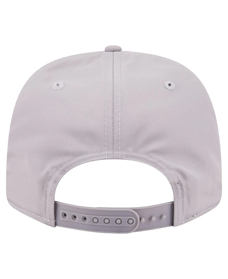 New Era Men's Gray Cincinnati Reds Laser Perforated 9SEVENTY Adjustable Hat