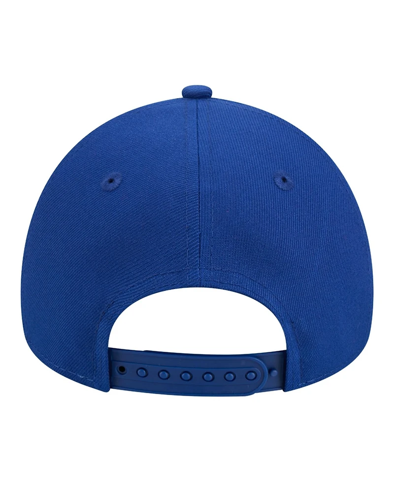 New Era Big Boys and Girls Royal Kansas Jayhawks 9FORTY A-Frame Adjustable Hat