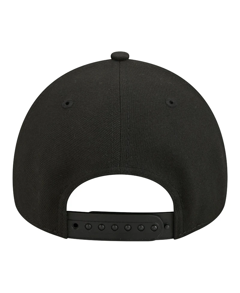 New Era Big Boys and Girls Black Colorado Rockies 9FORTY A-Frame Adjustable Hat
