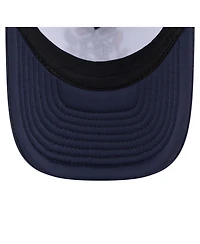 New Era Big Boys and Girls White, Navy Detroit Tigers Food A-Frame 9FORTY Trucker Adjustable Hat