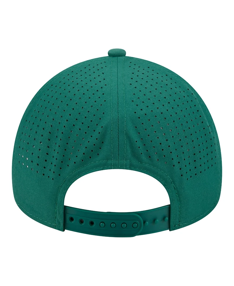 New Era Men's Green Houston Astros Pin Seeker 9FORTY A-Frame Adjustable Hat