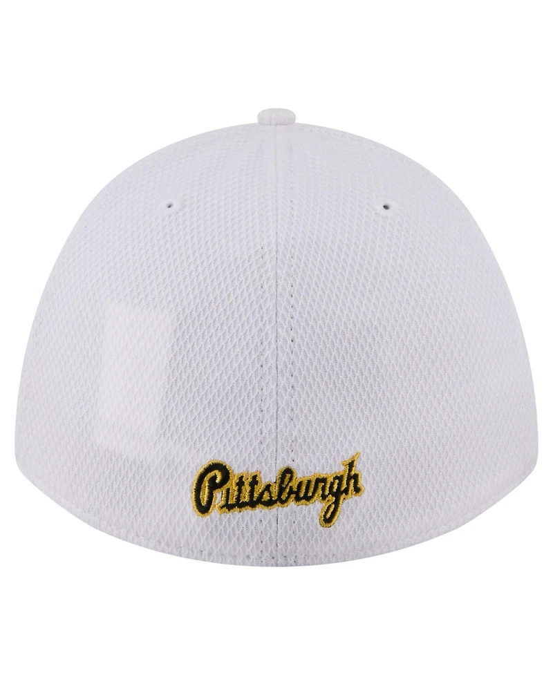 New Era Men's White Pittsburgh Pirates Hat