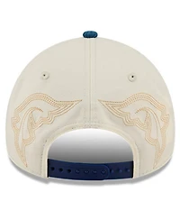 New Era Men's Stone Los Angeles Dodgers Western Stitch 9FORTY A-Frame Adjustable Hat