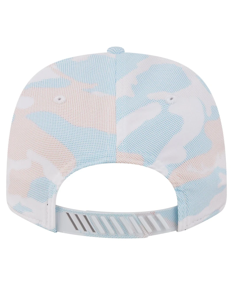 New Era Men's White Miami Dolphins Camo Rope 9SEVENTY Adjustable Hat