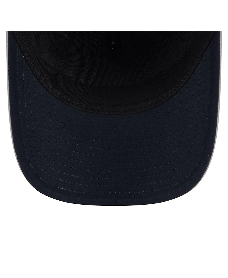 New Era Men's Gray Seattle Mariners Micro Logo 9FORTY M-Crown A-Frame Adjustable Hat