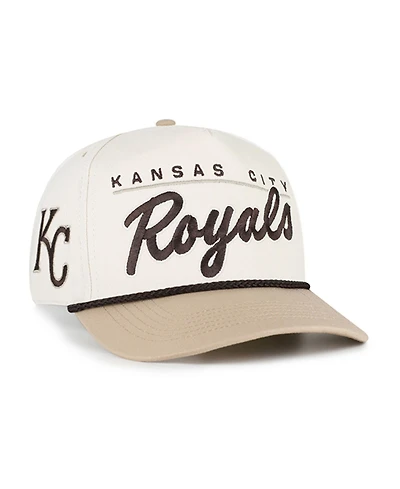 '47 Brand Men's Natural, Tan Kansas City Royals Neutral Terrain Hitch Rope Adjustable Hat