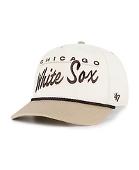 '47 Brand Men's Natural, Tan Chicago White Sox Neutral Terrain Hitch Rope Adjustable Hat