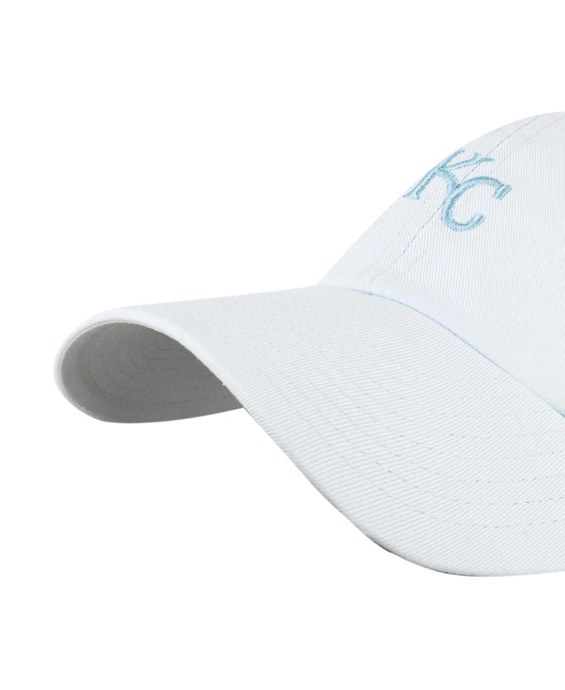 '47 Brand Men's and Women's Light Blue Kansas City Royals Pastel Clean Up Adjustable Hat