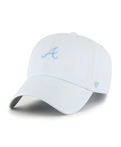 47 Brand Men's and Women's Light Atlanta Braves Pastel Clean Up Adjustable Hat