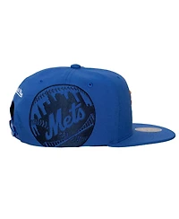 Mitchell & Ness Men's Royal New York Mets Side Logo Snapback Hat