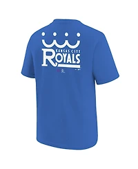 Nike Big Boys and Girls Royal Kansas City Royals 2026 City Connect T-Shirt