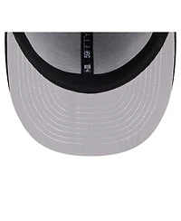 New Era Men's Black Texas Rangers Americana Bald Eagle Pre-Curved 59FIFTY Fitted Hat