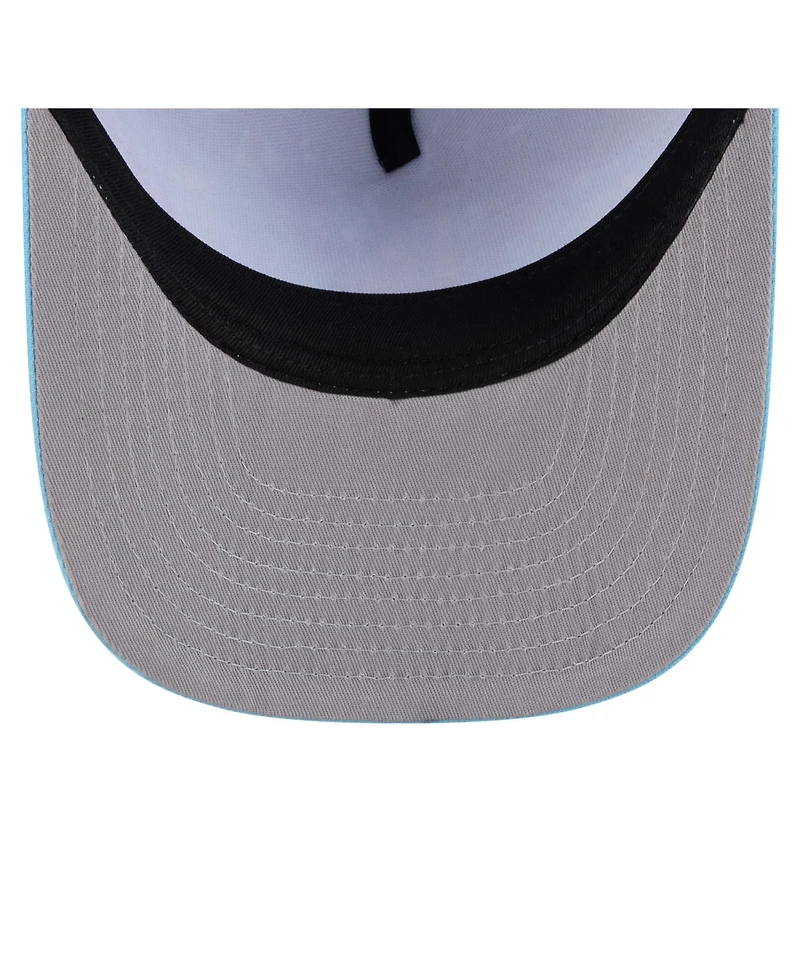 New Era Men's Light Blue Los Angeles Dodgers Deep Water Pre-Curved 9FIFTY A-Frame Snapback Hat