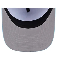 New Era Men's Light Blue Los Angeles Dodgers Deep Water Pre-Curved 9FIFTY A-Frame Snapback Hat
