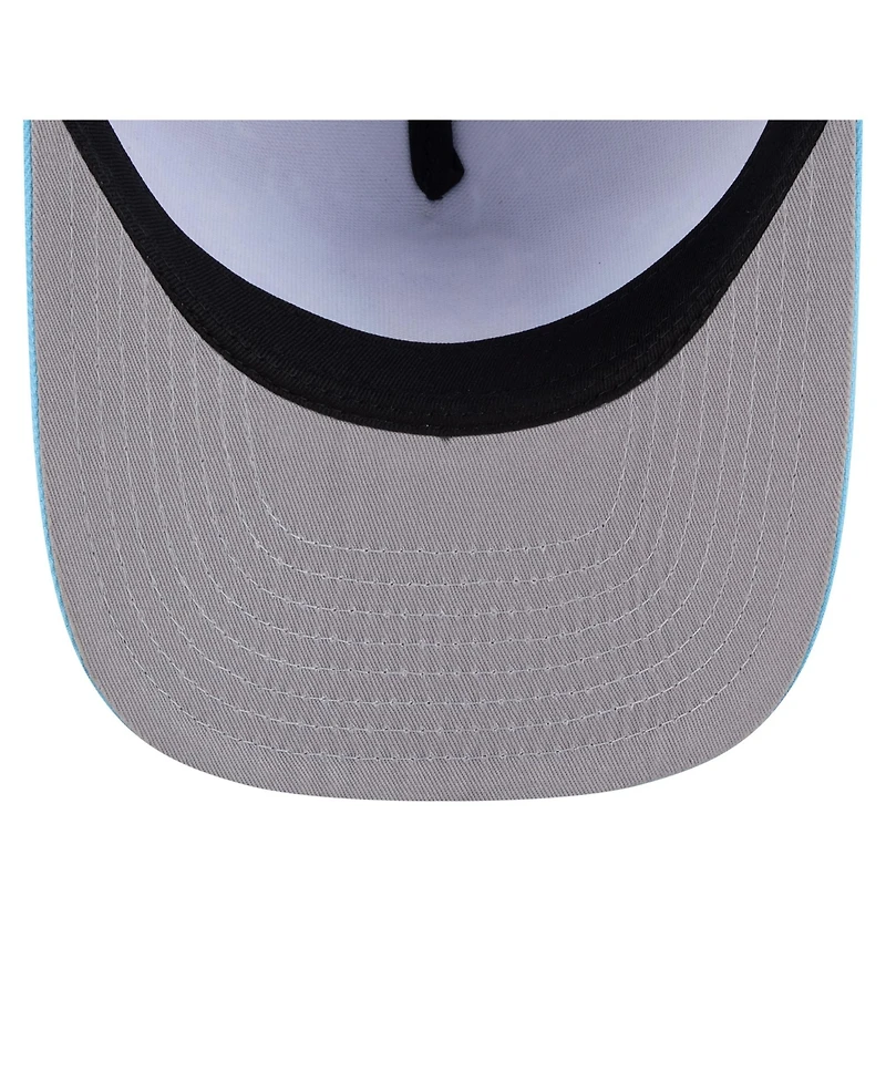 New Era Men's Light Blue San Francisco Giants Deep Water Pre-Curved 9FIFTY A-Frame Snapback Hat