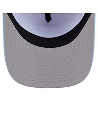 New Era Men's Light Blue San Francisco Giants Deep Water Pre-Curved 9FIFTY A-Frame Snapback Hat