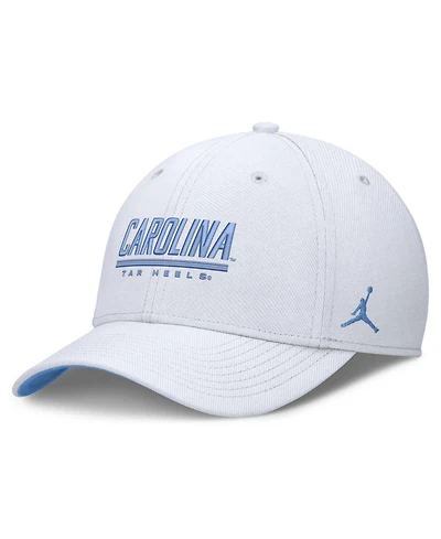 Jordan Men's White North Carolina Tar Heels Game Day Rise Swooshflex Hat