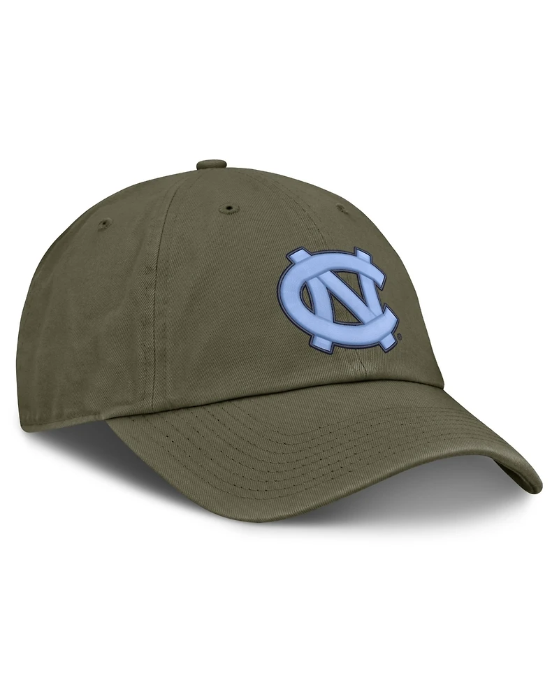 Jordan Men's and Women's Olive North Carolina Tar Heels Primetime Club Adjustable Hat