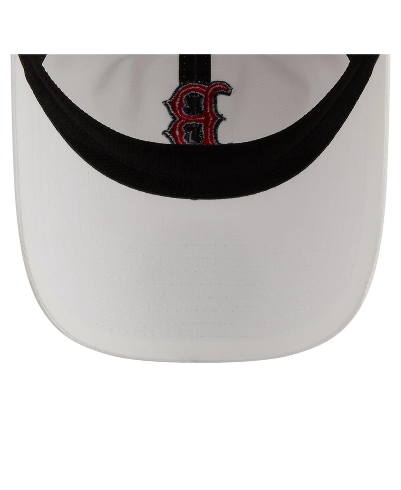 New Era Men's White Boston Red Sox Ripstop Casual Classic Adjustable Hat