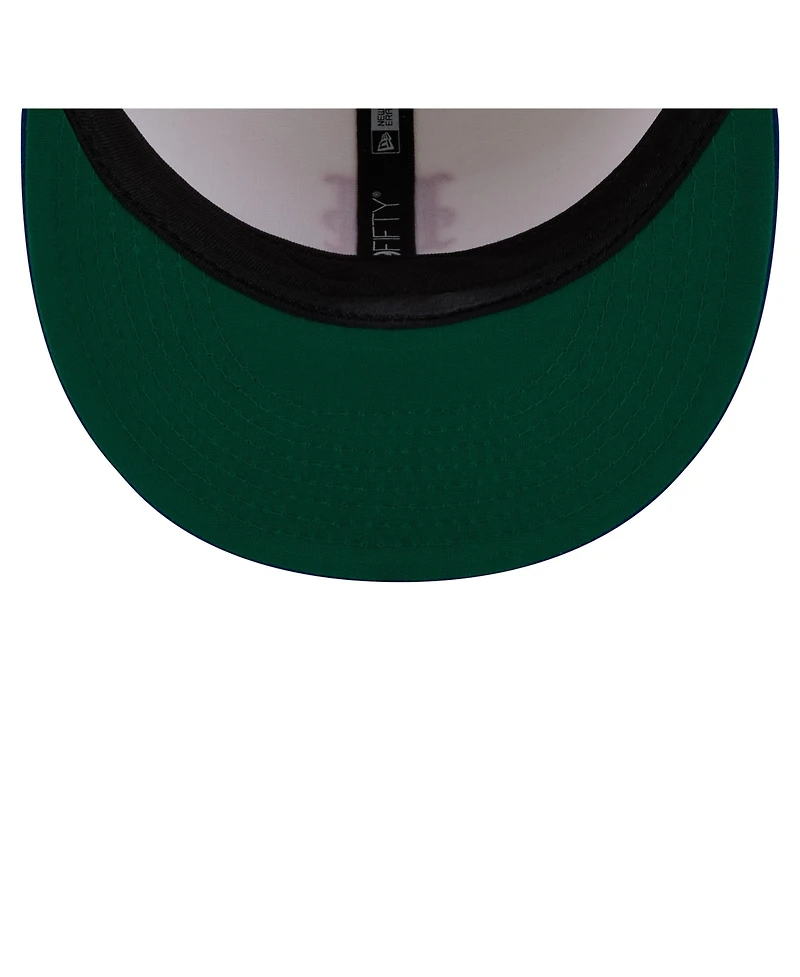 New Era Men's Cream, Royal New York Mets Localized 9FIFTY Snapback Hat