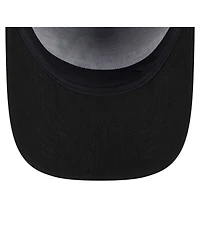 New Era Men's Black Athletics Motion A-Frame 9FIFTY Snapback Hat