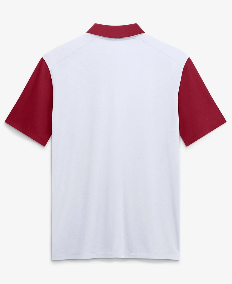 Nike Men's White Oklahoma Sooners Legacy Vapor Logo Dri-fit Polo Shirt