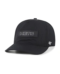 '47 Brand Men's Black New York Mets Quiet Outdoors Hitch Adjustable Hat