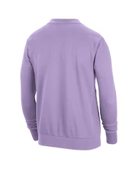 Nike Men's and Women's Violet Golden State Valkyries 2026 On-Court Practice Dri-fit Sweatshirt