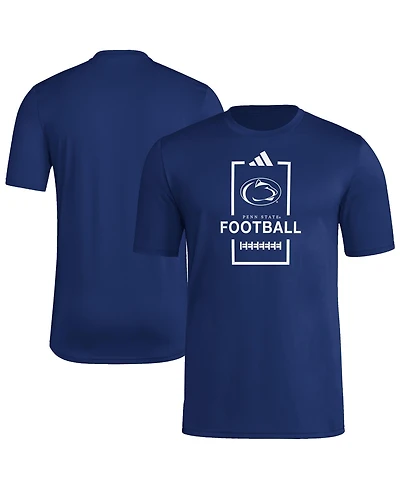 Adidas Men's Navy Penn State Nittany Lions Football Polyester T-Shirt