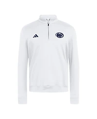 Adidas Men's White Penn State Nittany Lions Ultimate365 Cozy Quarter-Zip Pullover
