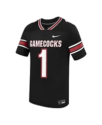 Nike Men's 1 Black South Carolina Gamecocks Alternate Replica Football Jersey