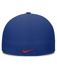 Nike Men's Royal Philadelphia Phillies Wordmark Dri-fit Round Bill True Fitted Hat