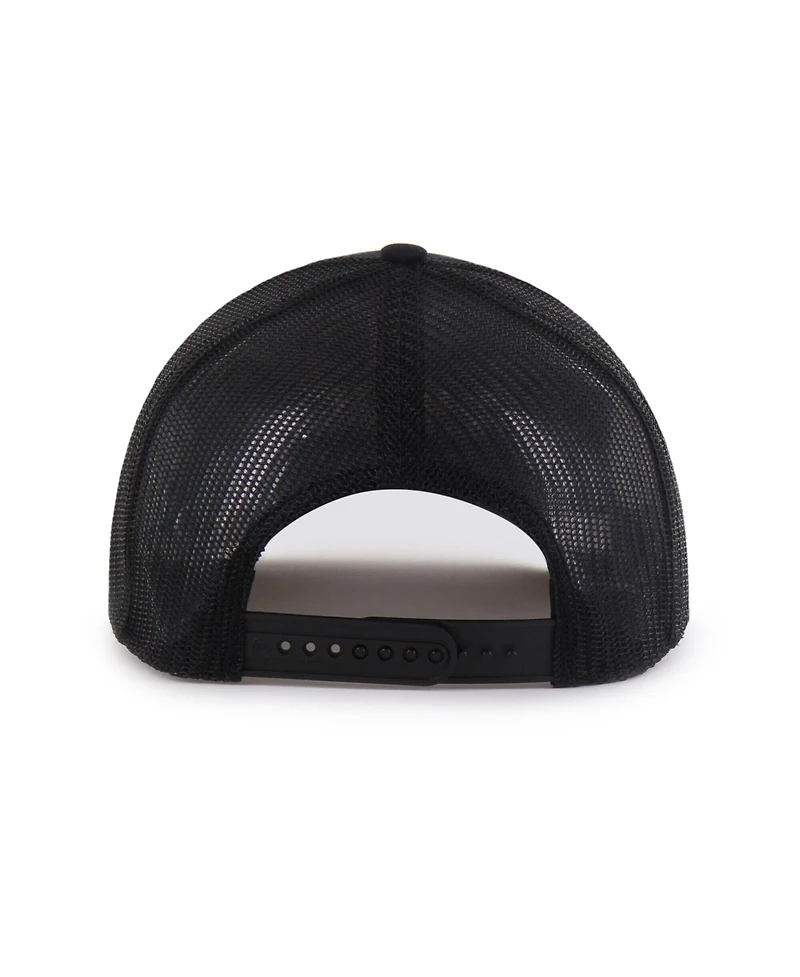 '47 Brand Men's Black San Francisco Giants Pitstop Trucker Adjustable Hat