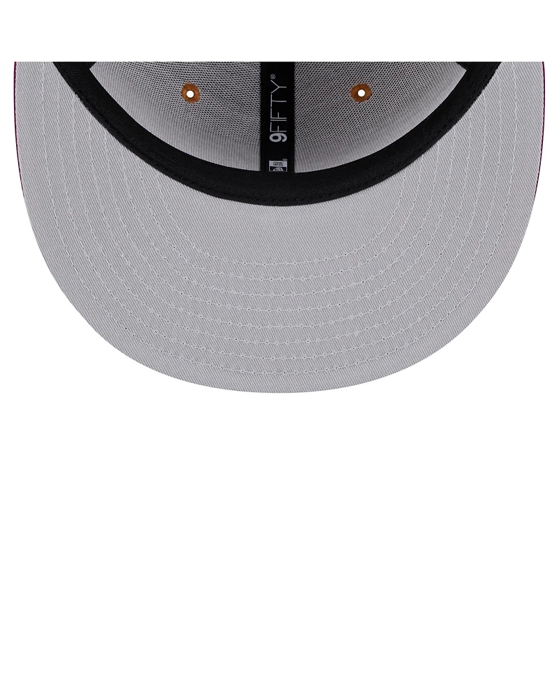 New Era Men's Brown, Purple Chicago White Sox Color Pack Two-Tone 9FIFTY Snapback Hat