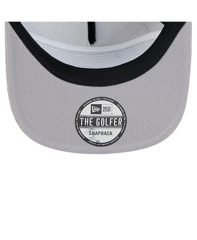 New Era Men's Gray Chicago White Sox Corduroy Golfer Snapback Hat