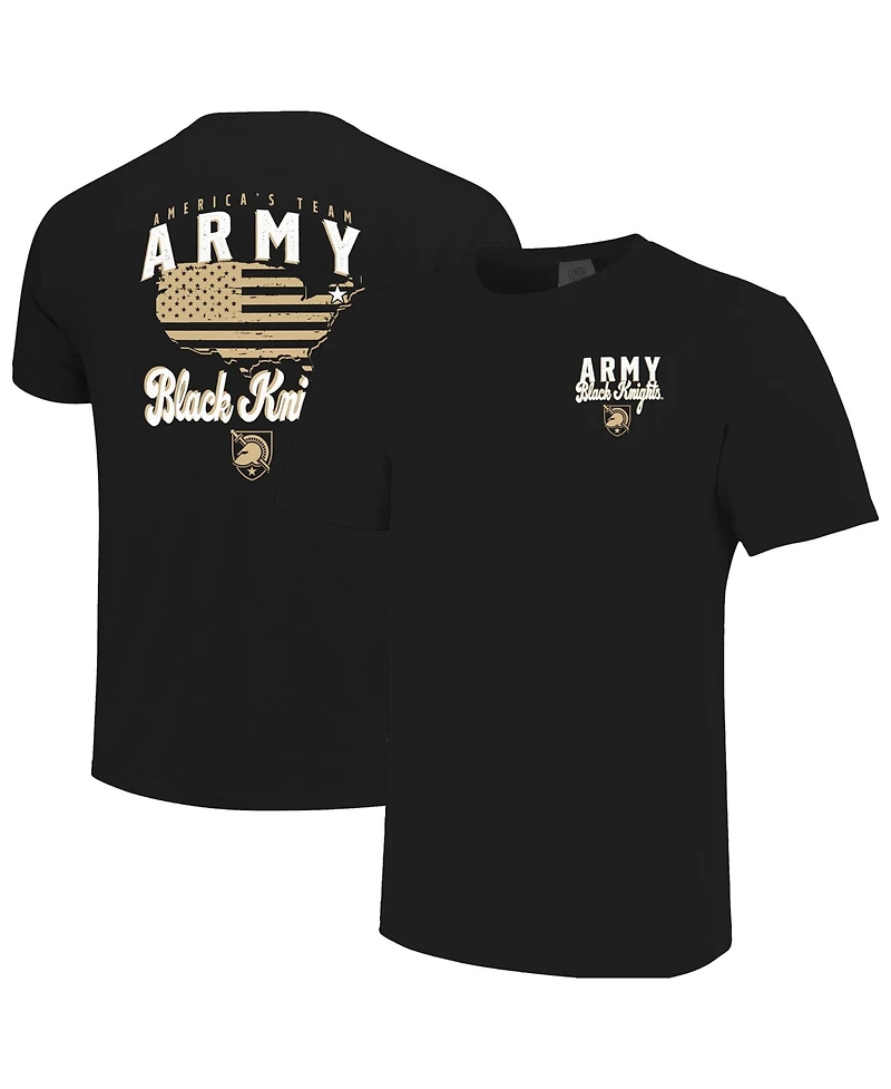 Image One Men's Black Army Knights America's Team T-Shirt
