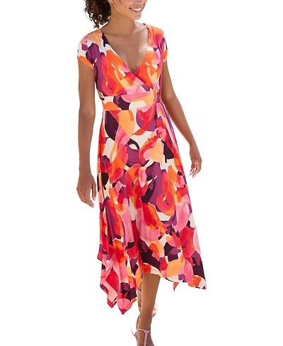 Lascana Women's Handkerchief Hem Dress