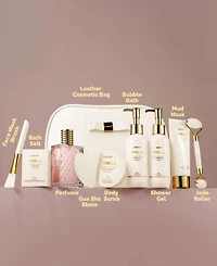 Lovery 10-Pc. Luxury Vanilla Bath and Body Care Spa Gift Set