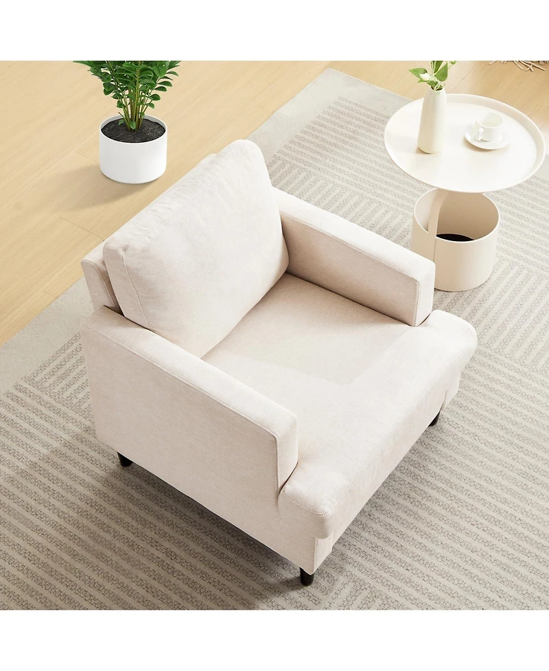 gaomon 2-piece modern single armchair for living room,a corner ideal bedrooms and offices