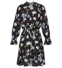 Lascana Women's Ruffle 3/4 Sleeve Dress