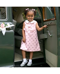 Rachel Riley Girls' 2-12 Peter Pan Collar Sequin Party Dress