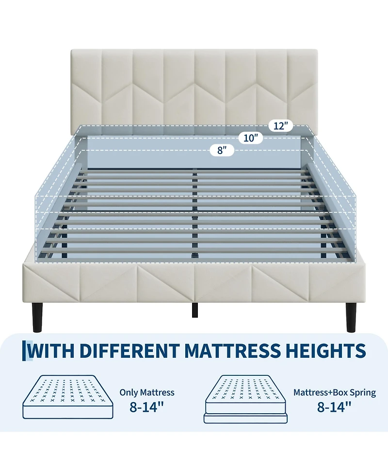 Queen Upholstered Bed
