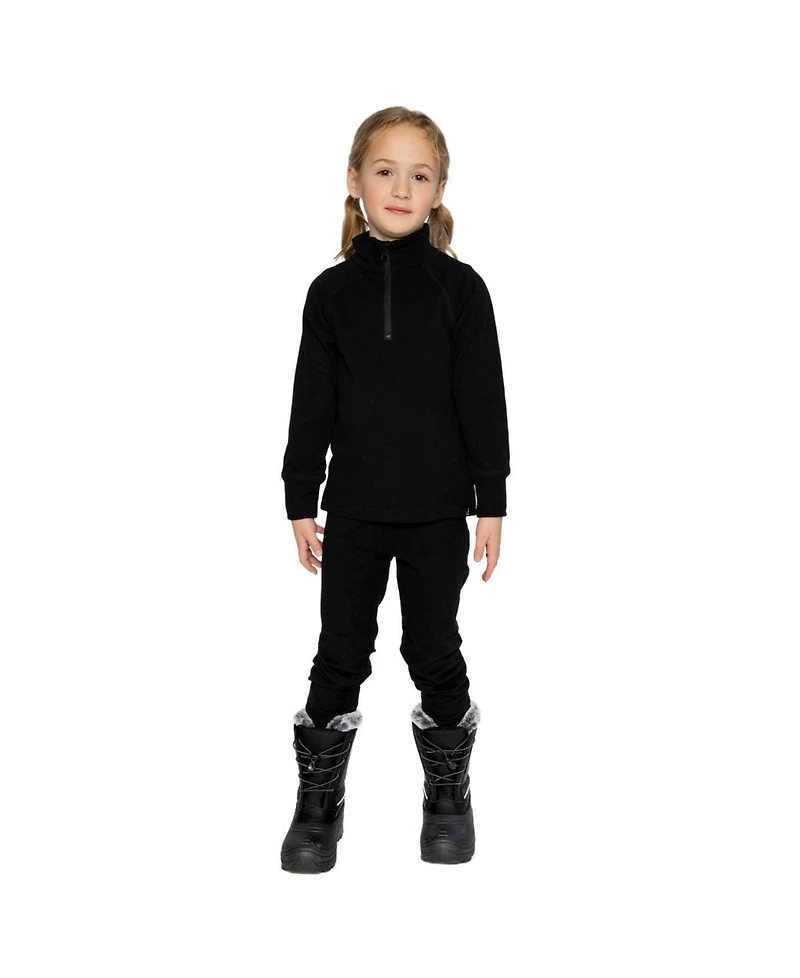 Deux par Little and Big Unisex (6-14) Two Piece Thermal Underwear