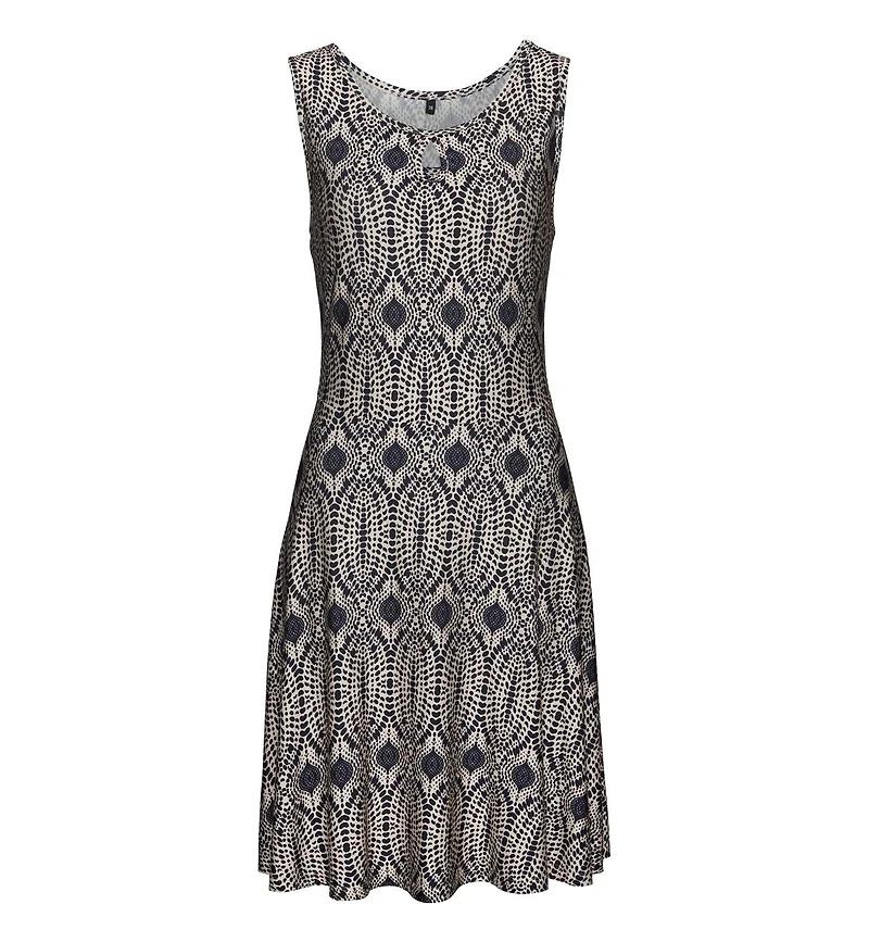 Lascana Women's Sleeveless Keyhole Dress