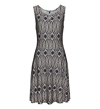 Lascana Women's Sleeveless Keyhole Dress